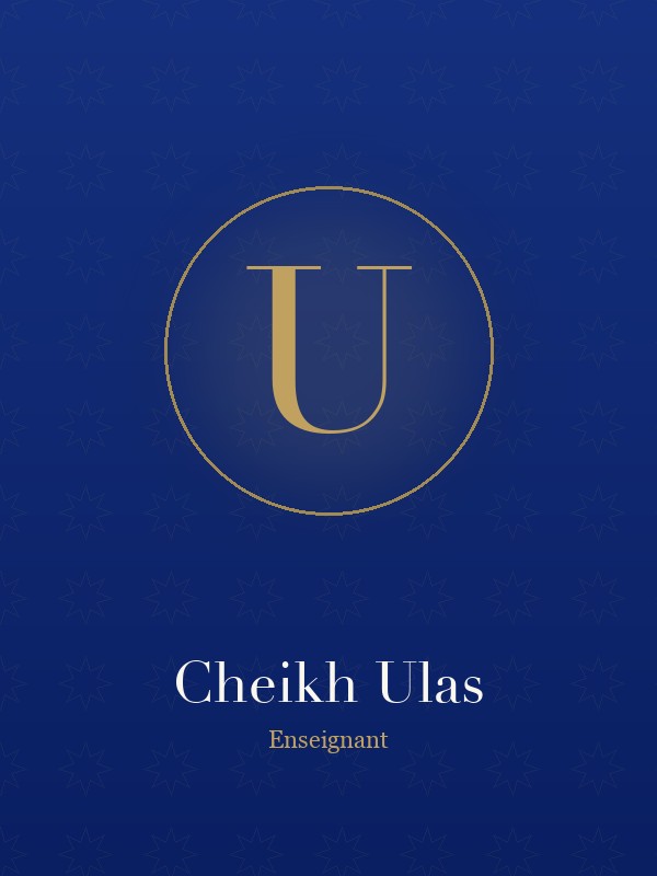 Portrait de Cheikh Ulas